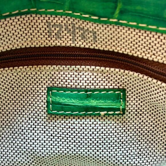 Rare Dooney & Bourke Green Crocodile Bag - Picture 5 of 7
